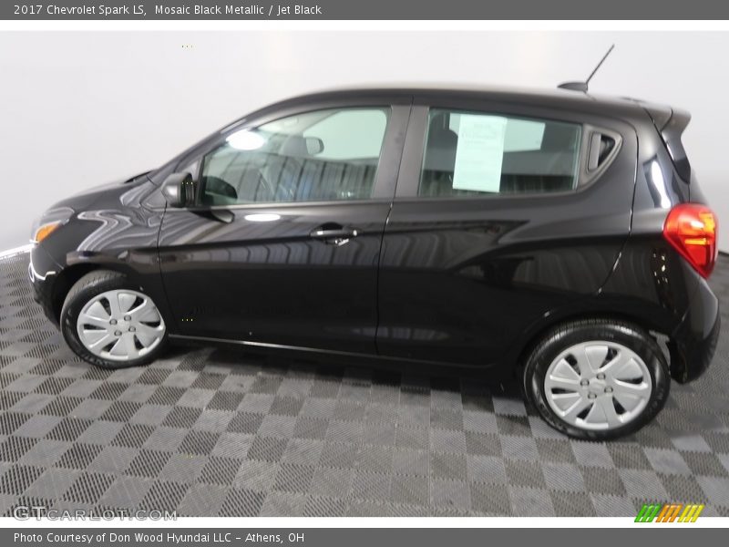Mosaic Black Metallic / Jet Black 2017 Chevrolet Spark LS