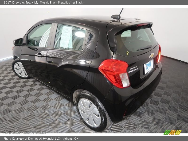 Mosaic Black Metallic / Jet Black 2017 Chevrolet Spark LS