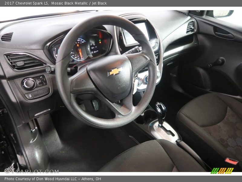 Mosaic Black Metallic / Jet Black 2017 Chevrolet Spark LS