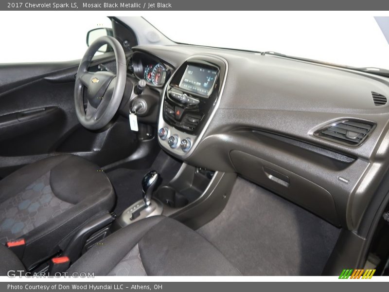 Mosaic Black Metallic / Jet Black 2017 Chevrolet Spark LS