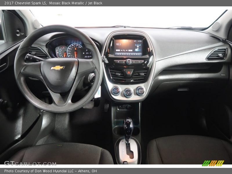 Mosaic Black Metallic / Jet Black 2017 Chevrolet Spark LS