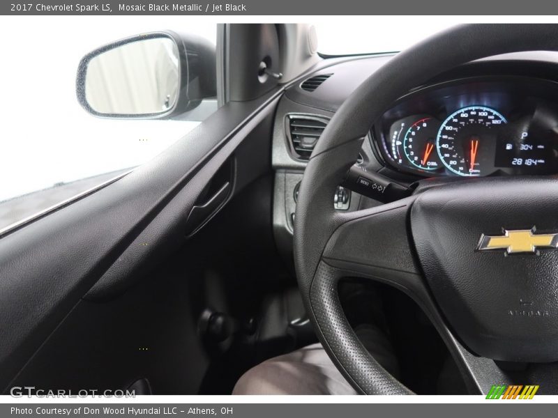 Mosaic Black Metallic / Jet Black 2017 Chevrolet Spark LS