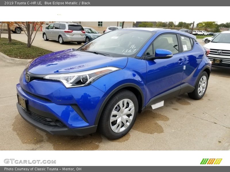 Blue Eclipse Metallic / Black 2019 Toyota C-HR LE