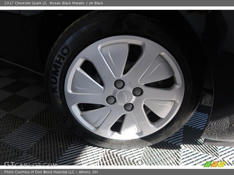 Mosaic Black Metallic / Jet Black 2017 Chevrolet Spark LS