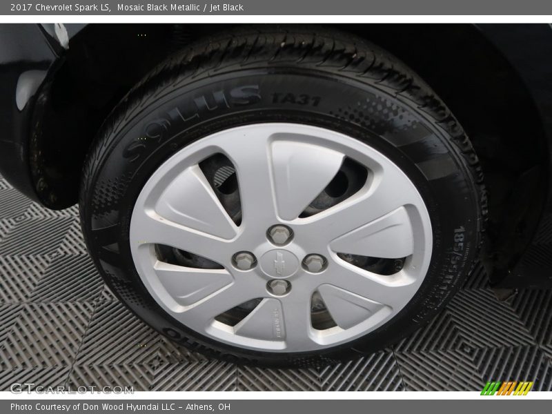 Mosaic Black Metallic / Jet Black 2017 Chevrolet Spark LS