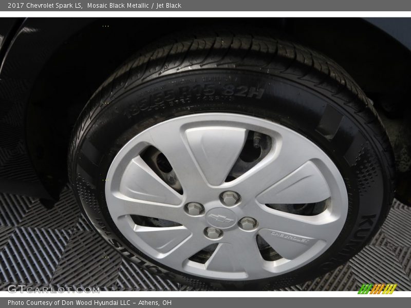 Mosaic Black Metallic / Jet Black 2017 Chevrolet Spark LS