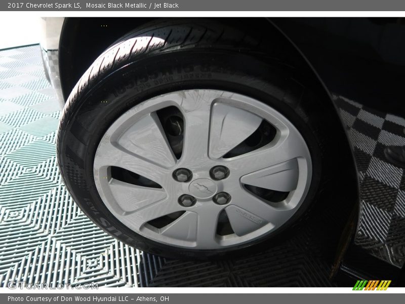 Mosaic Black Metallic / Jet Black 2017 Chevrolet Spark LS
