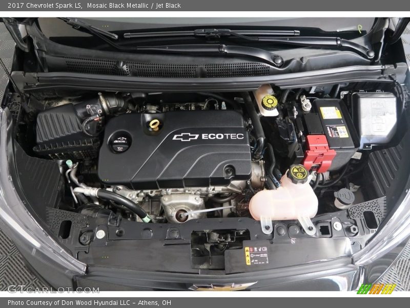 Mosaic Black Metallic / Jet Black 2017 Chevrolet Spark LS
