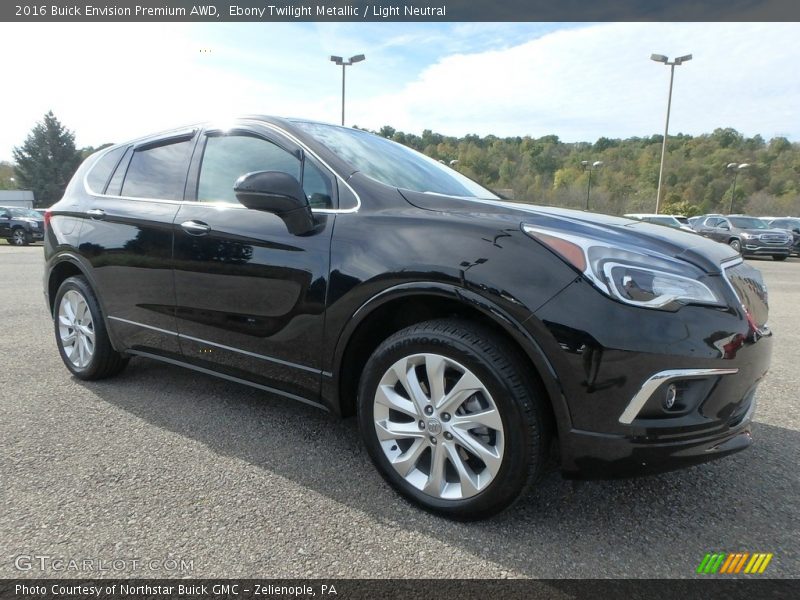 Ebony Twilight Metallic / Light Neutral 2016 Buick Envision Premium AWD