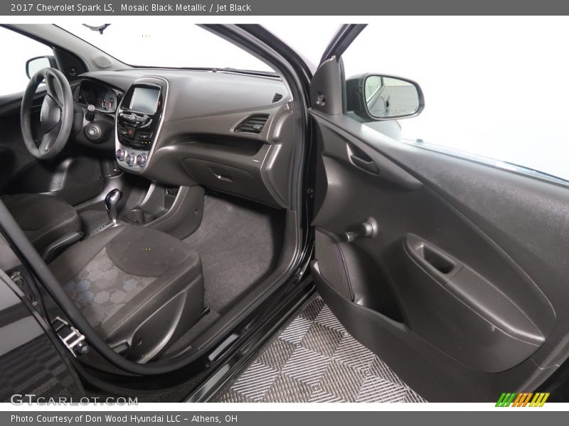 Mosaic Black Metallic / Jet Black 2017 Chevrolet Spark LS