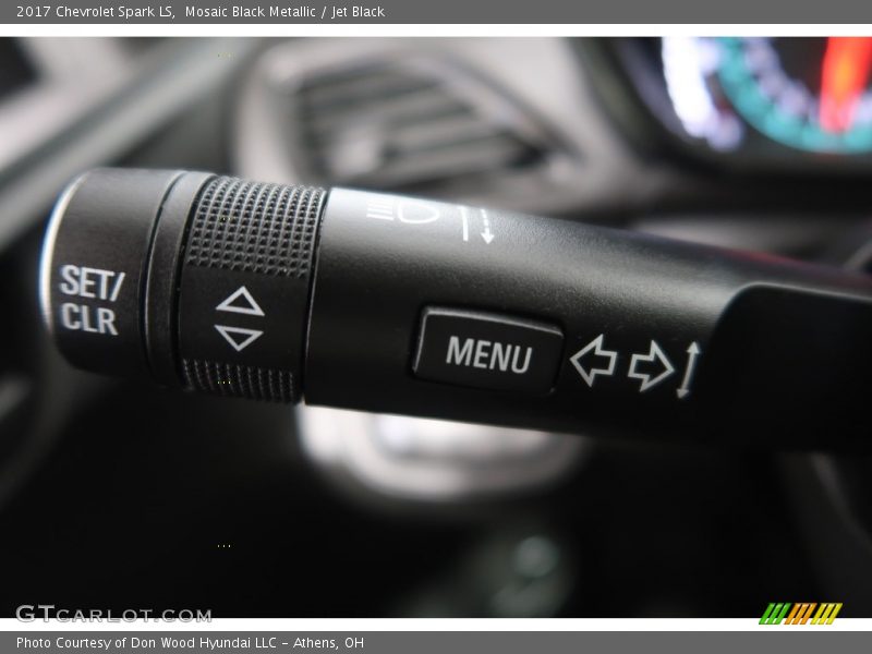 Mosaic Black Metallic / Jet Black 2017 Chevrolet Spark LS