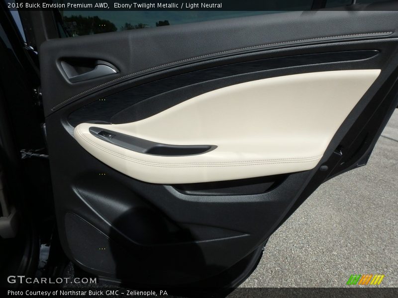 Ebony Twilight Metallic / Light Neutral 2016 Buick Envision Premium AWD
