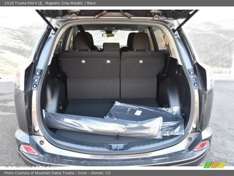 Magnetic Gray Metallic / Black 2018 Toyota RAV4 LE