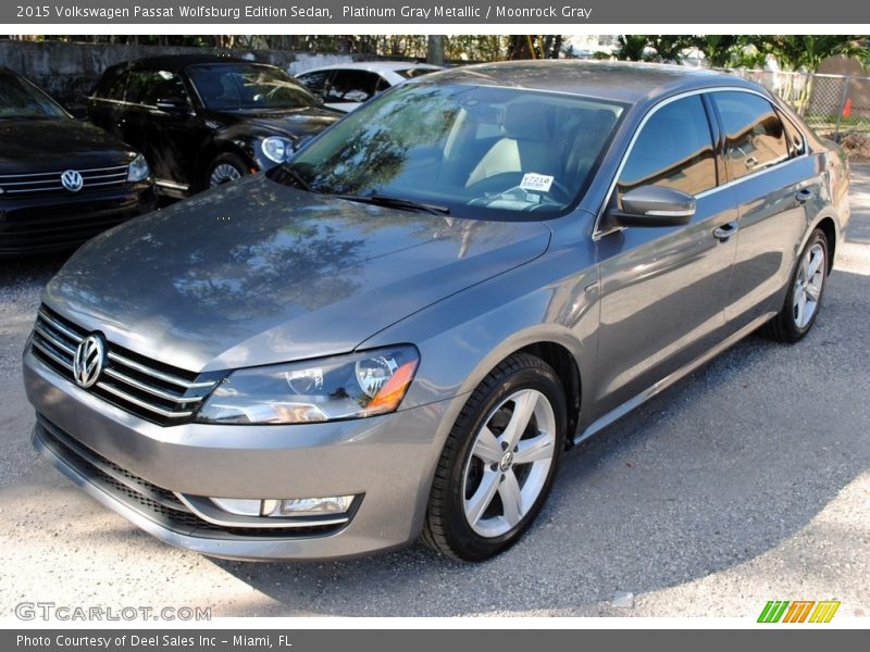 Platinum Gray Metallic / Moonrock Gray 2015 Volkswagen Passat Wolfsburg Edition Sedan