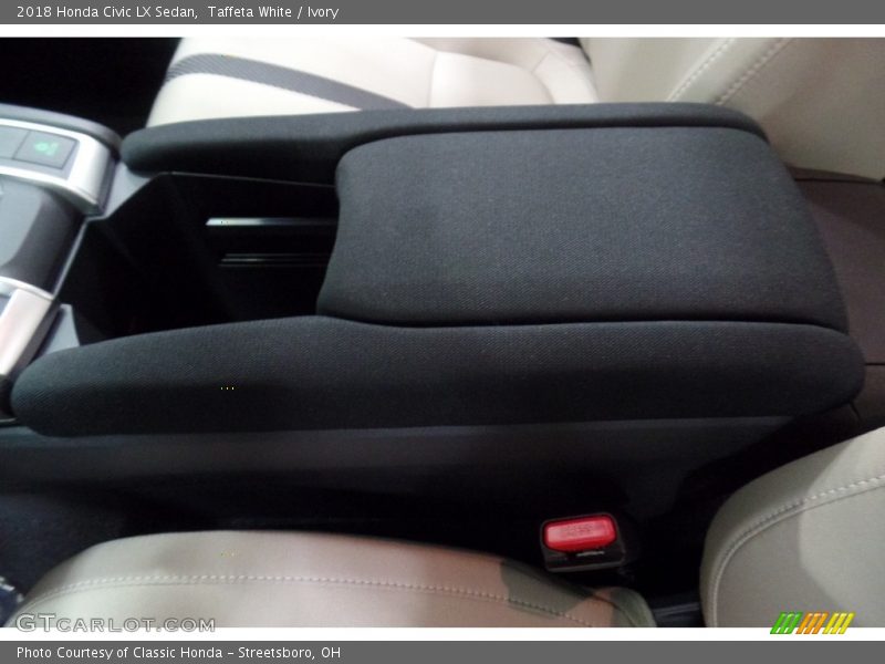 Taffeta White / Ivory 2018 Honda Civic LX Sedan