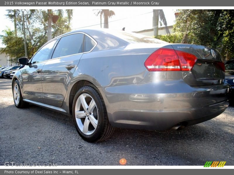 Platinum Gray Metallic / Moonrock Gray 2015 Volkswagen Passat Wolfsburg Edition Sedan