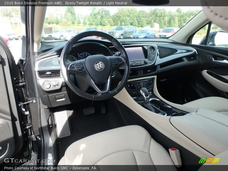 Ebony Twilight Metallic / Light Neutral 2016 Buick Envision Premium AWD