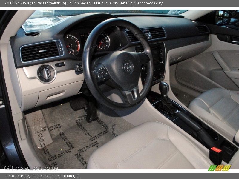 Platinum Gray Metallic / Moonrock Gray 2015 Volkswagen Passat Wolfsburg Edition Sedan