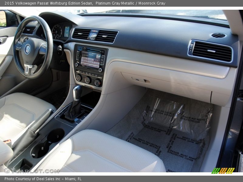 Platinum Gray Metallic / Moonrock Gray 2015 Volkswagen Passat Wolfsburg Edition Sedan