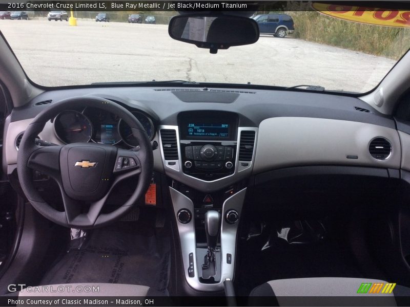 Blue Ray Metallic / Jet Black/Medium Titanium 2016 Chevrolet Cruze Limited LS