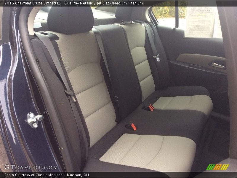 Blue Ray Metallic / Jet Black/Medium Titanium 2016 Chevrolet Cruze Limited LS