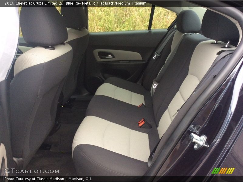 Blue Ray Metallic / Jet Black/Medium Titanium 2016 Chevrolet Cruze Limited LS