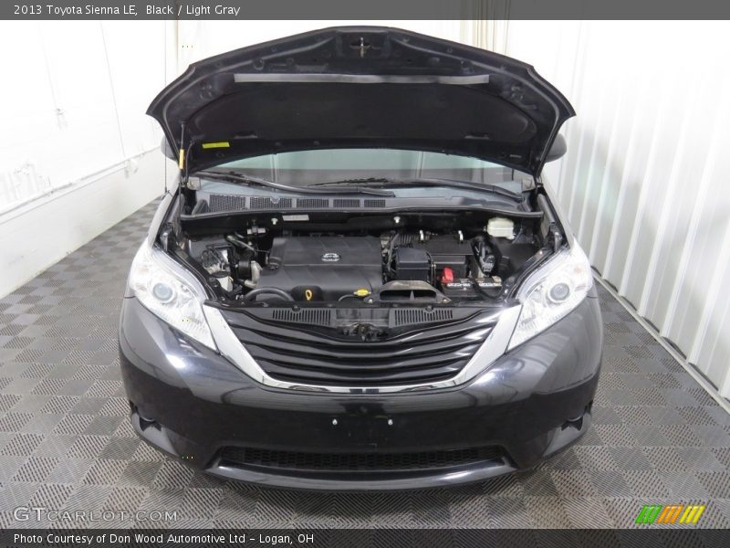 Black / Light Gray 2013 Toyota Sienna LE