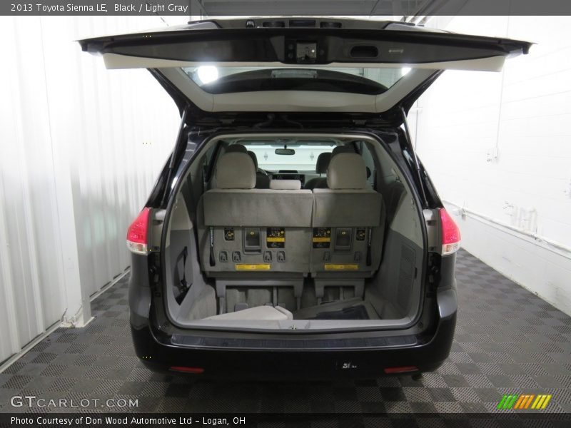 Black / Light Gray 2013 Toyota Sienna LE