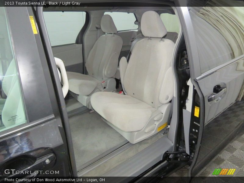 Black / Light Gray 2013 Toyota Sienna LE