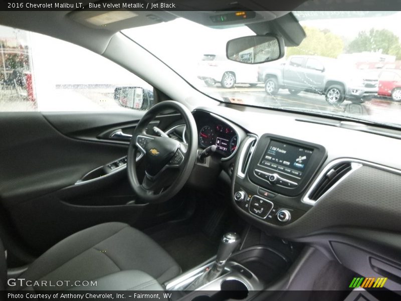 Blue Velvet Metallic / Jet Black 2016 Chevrolet Malibu LT
