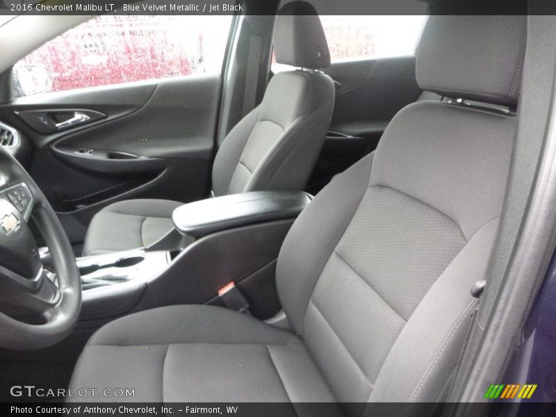 Blue Velvet Metallic / Jet Black 2016 Chevrolet Malibu LT