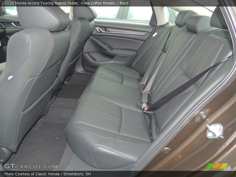 Kona Coffee Metallic / Black 2018 Honda Accord Touring Hybrid Sedan