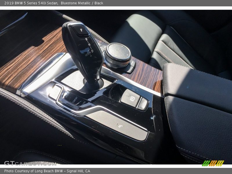 Bluestone Metallic / Black 2019 BMW 5 Series 540i Sedan