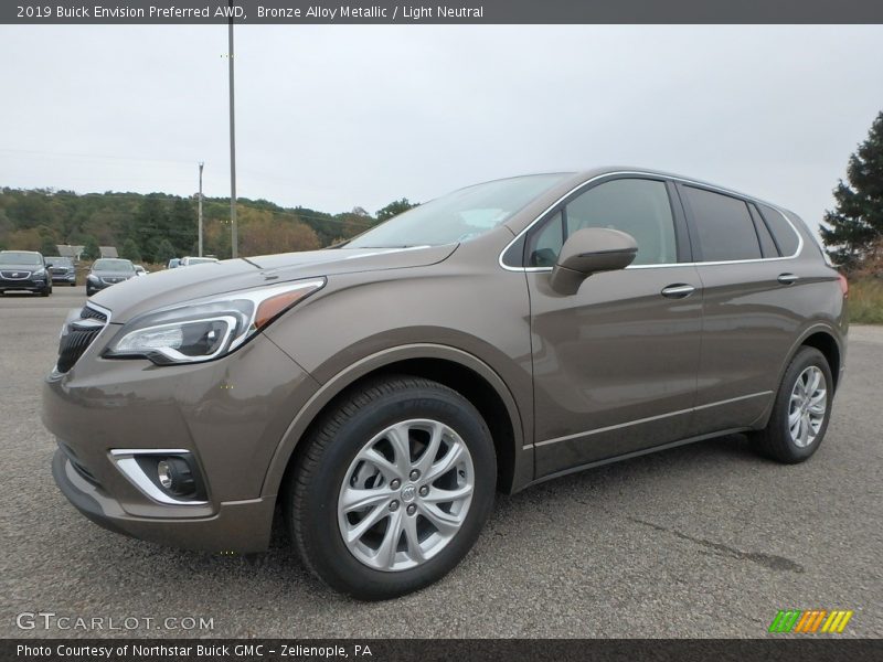 Front 3/4 View of 2019 Envision Preferred AWD