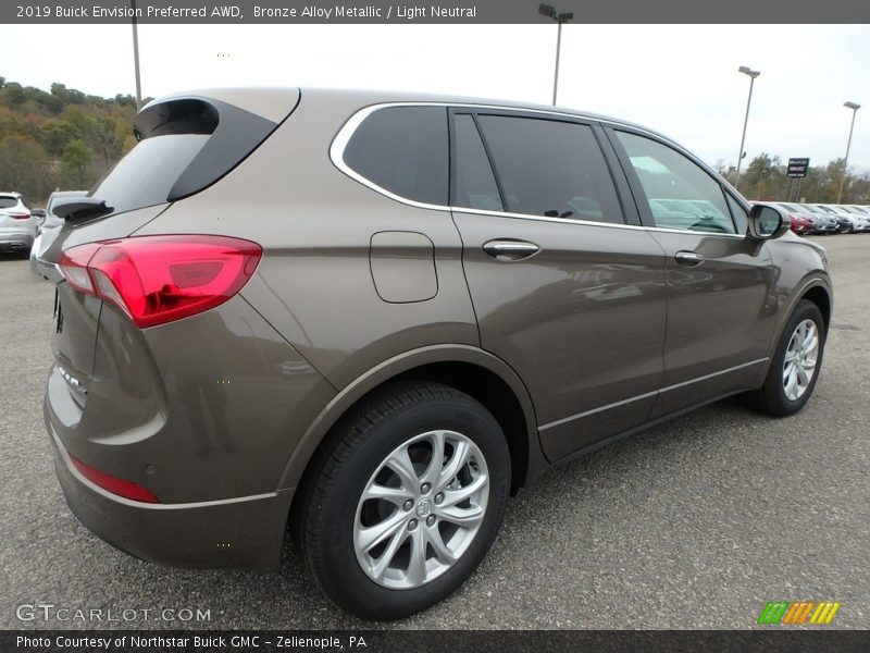 Bronze Alloy Metallic / Light Neutral 2019 Buick Envision Preferred AWD