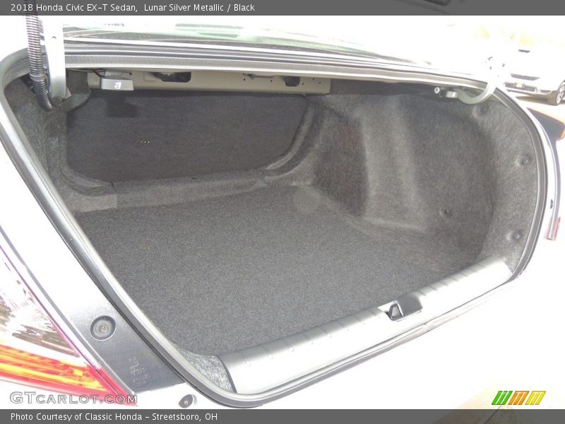 Lunar Silver Metallic / Black 2018 Honda Civic EX-T Sedan