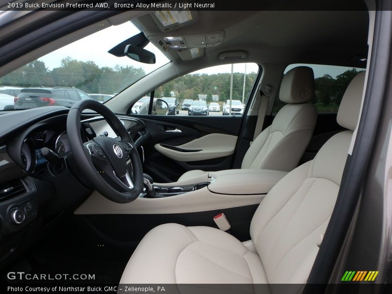 Front Seat of 2019 Envision Preferred AWD