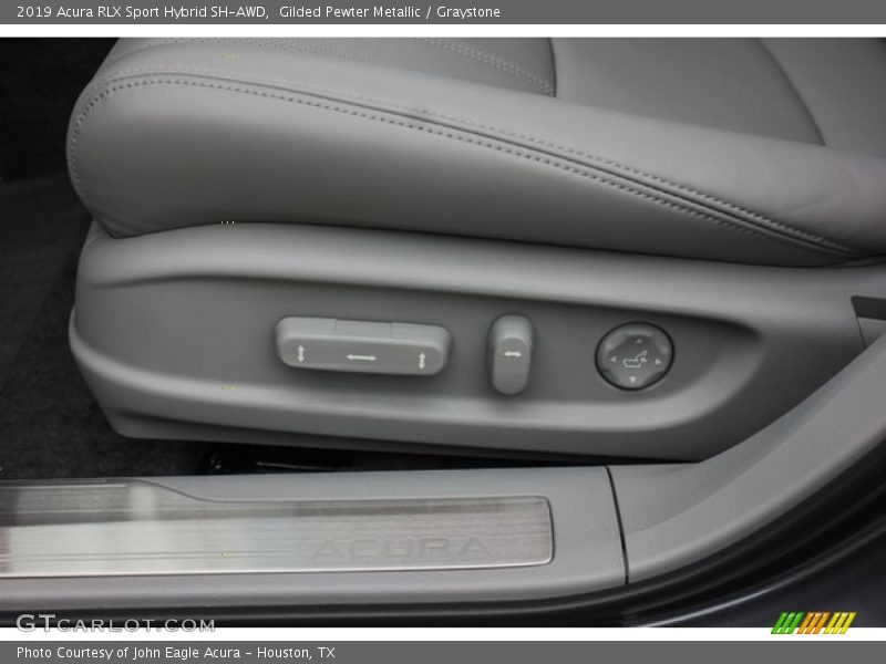 Controls of 2019 RLX Sport Hybrid SH-AWD
