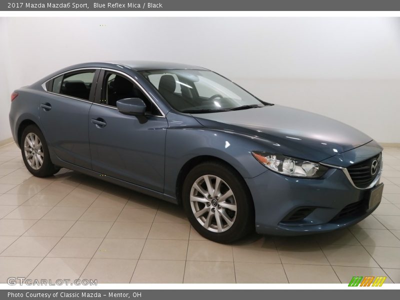 Blue Reflex Mica / Black 2017 Mazda Mazda6 Sport
