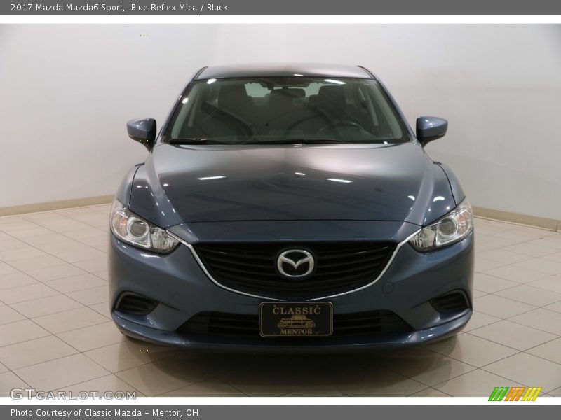 Blue Reflex Mica / Black 2017 Mazda Mazda6 Sport
