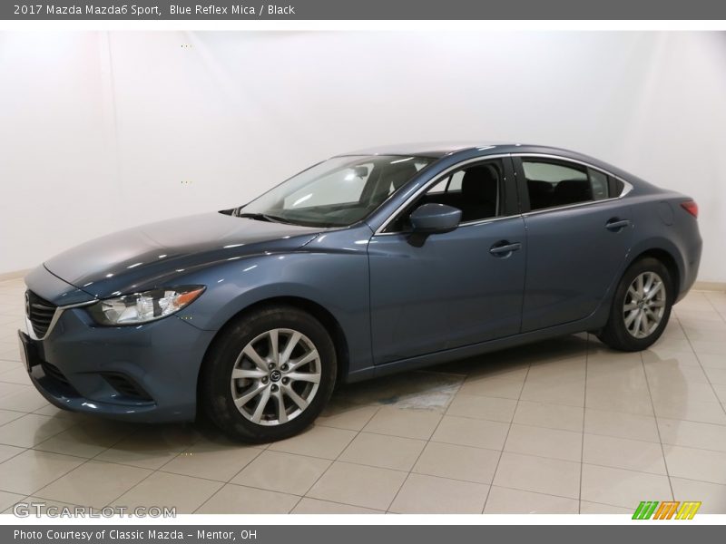 Blue Reflex Mica / Black 2017 Mazda Mazda6 Sport