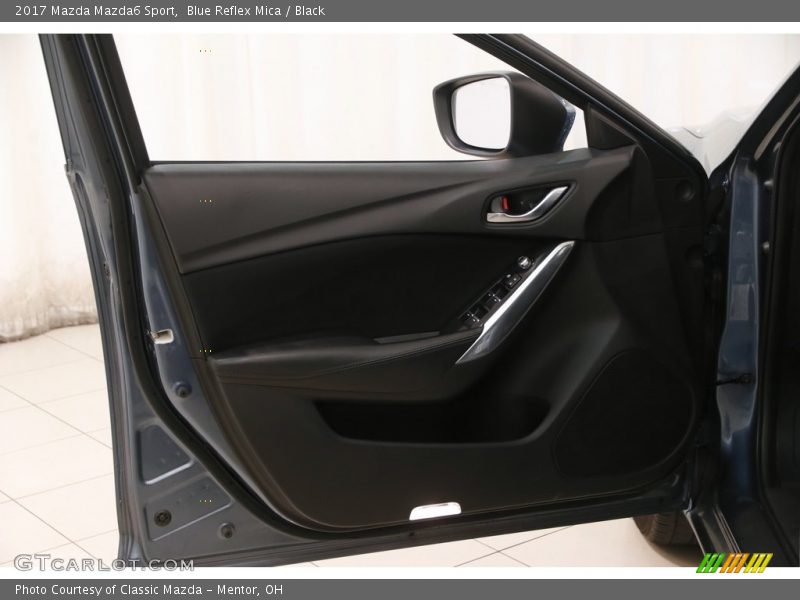 Blue Reflex Mica / Black 2017 Mazda Mazda6 Sport