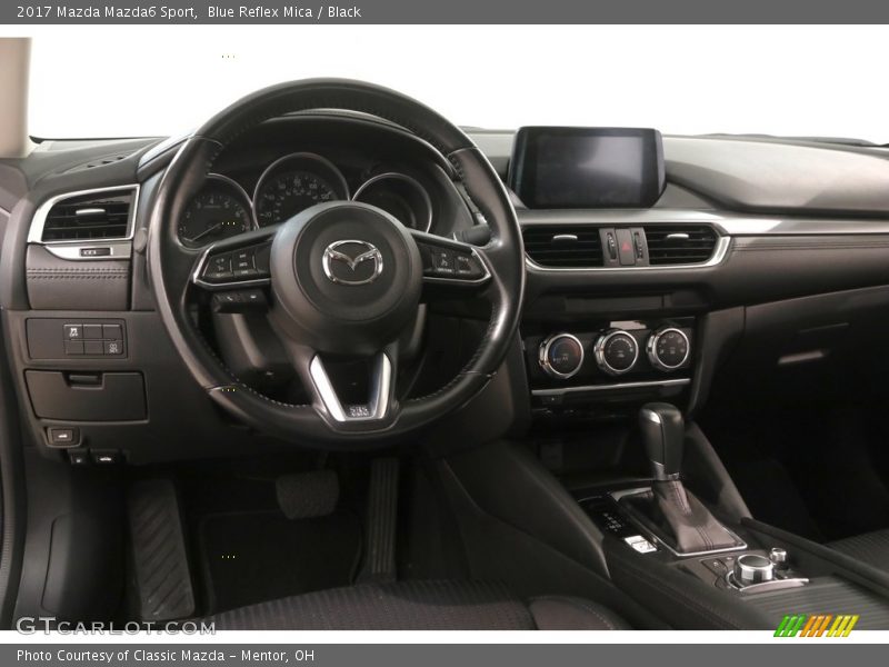 Blue Reflex Mica / Black 2017 Mazda Mazda6 Sport