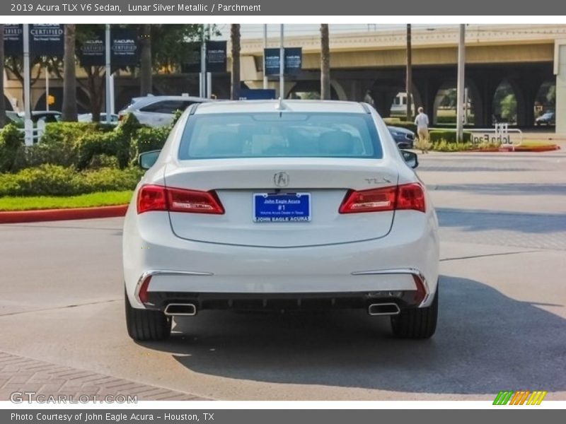 Lunar Silver Metallic / Parchment 2019 Acura TLX V6 Sedan