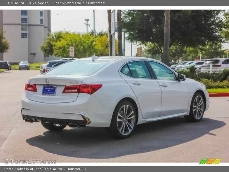 Lunar Silver Metallic / Parchment 2019 Acura TLX V6 Sedan