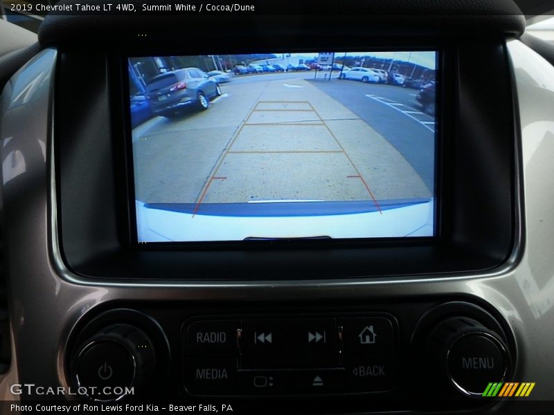Summit White / Cocoa/Dune 2019 Chevrolet Tahoe LT 4WD