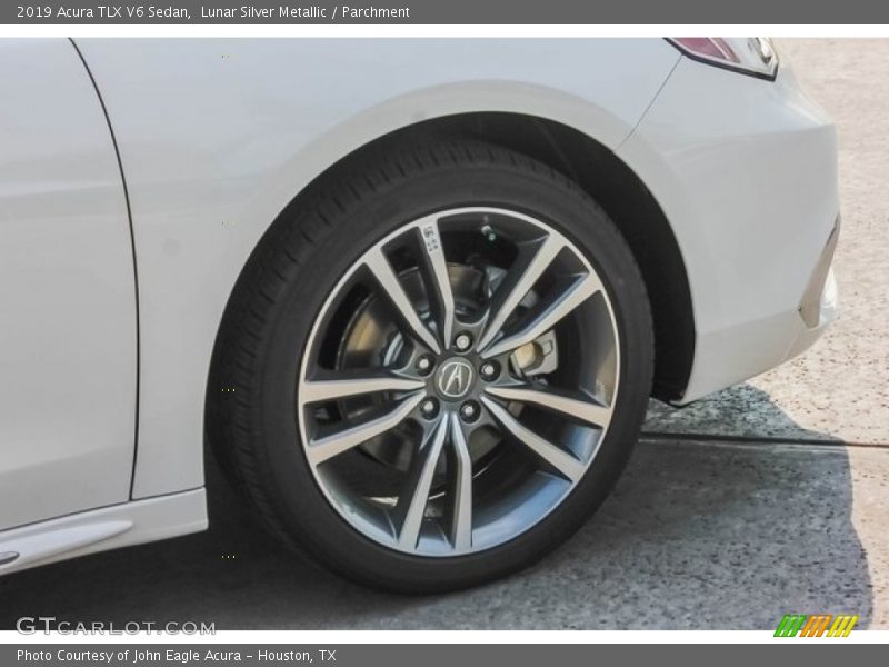 Lunar Silver Metallic / Parchment 2019 Acura TLX V6 Sedan