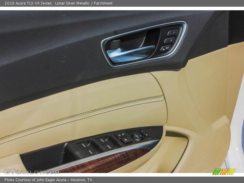 Lunar Silver Metallic / Parchment 2019 Acura TLX V6 Sedan
