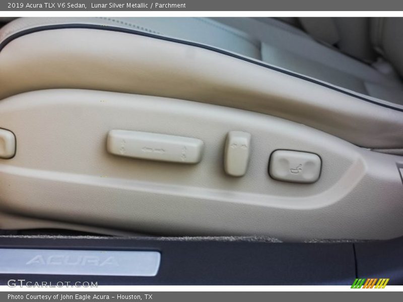 Lunar Silver Metallic / Parchment 2019 Acura TLX V6 Sedan