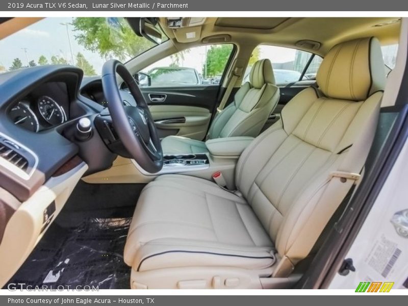 Lunar Silver Metallic / Parchment 2019 Acura TLX V6 Sedan